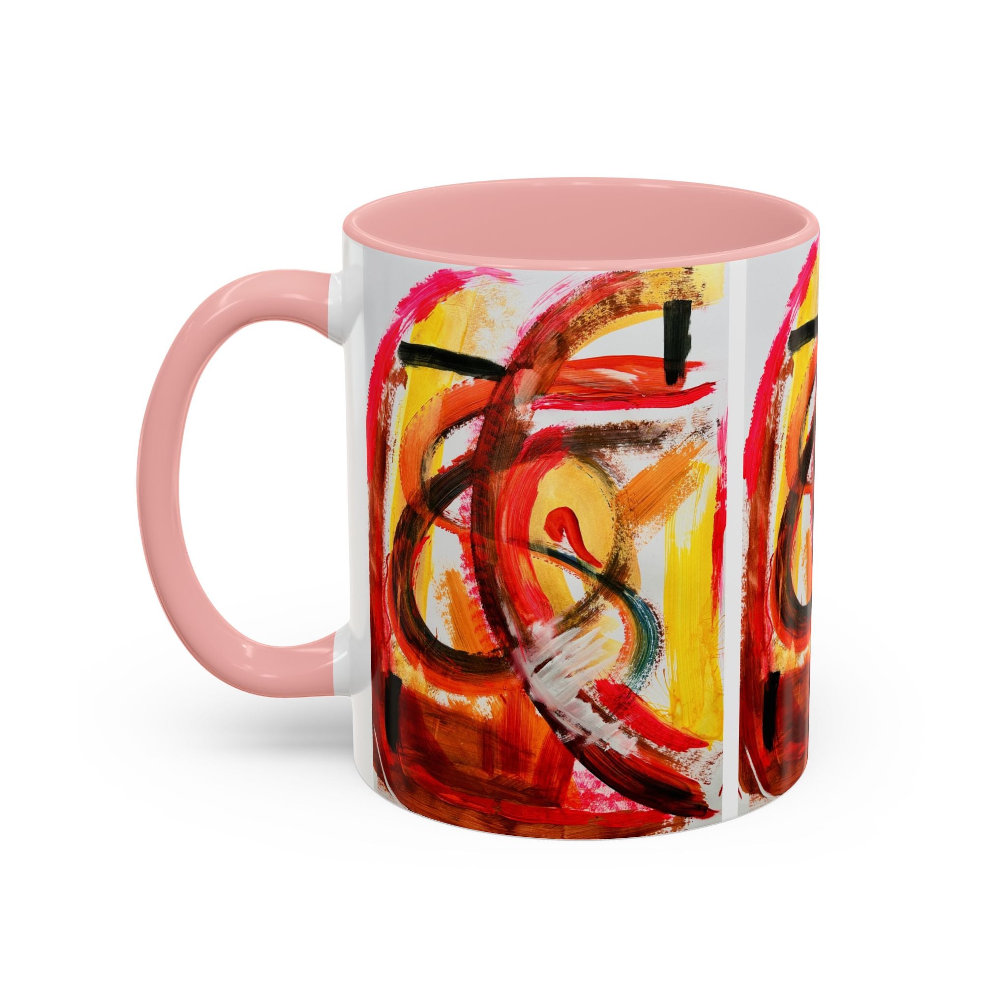 'Heat of Salsa' - Accent Coffee Mug (11, 15oz)