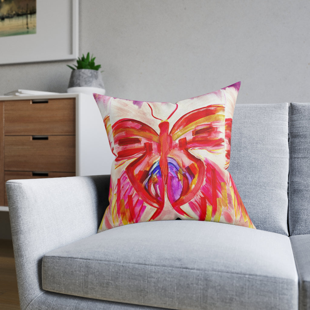 'Butterfly Effect' - Square Pillow