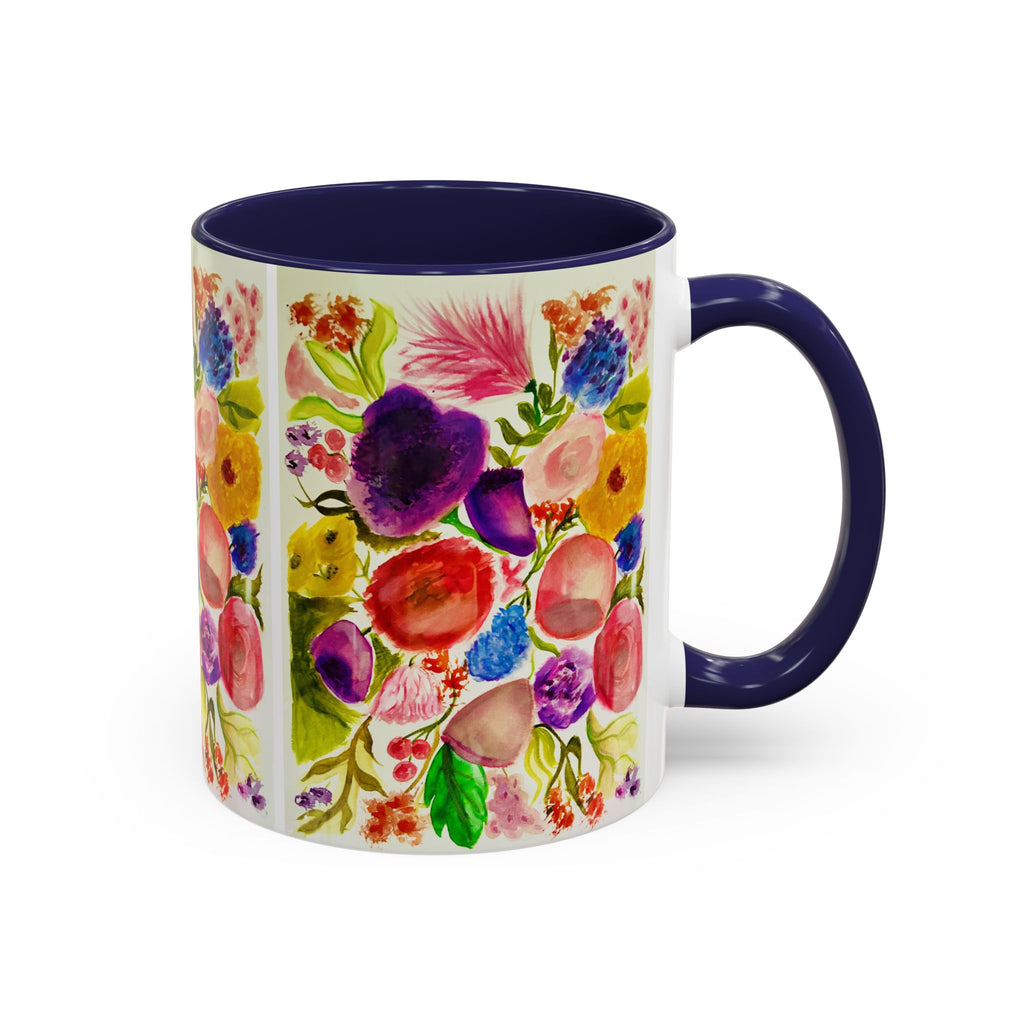 'Fiori' - Accent Coffee Mug (11, 15oz)