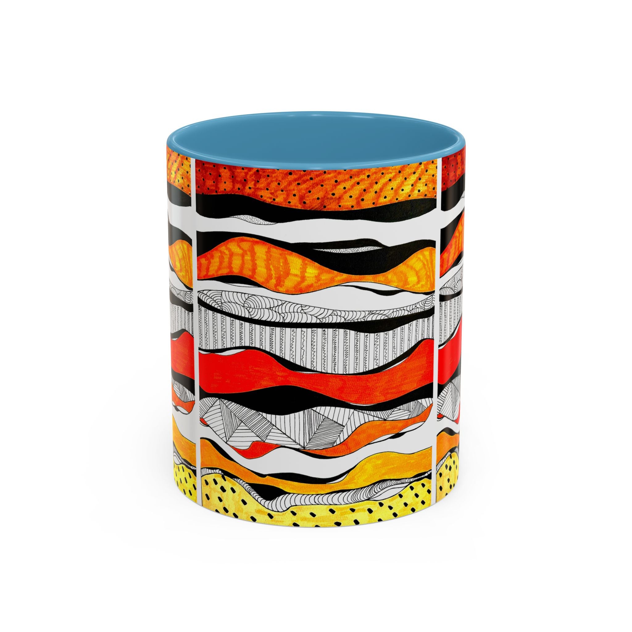 'Visual Sounds' - Accent Coffee Mug (11, 15oz)