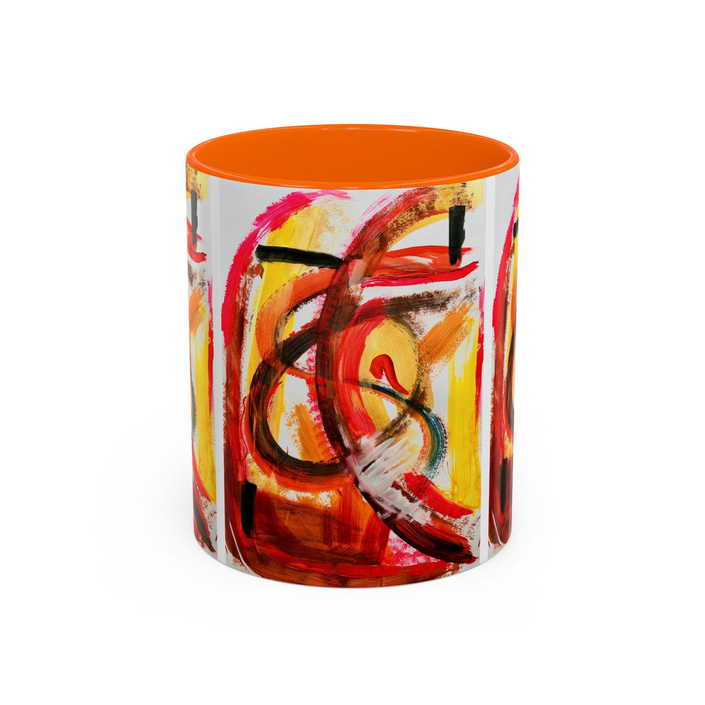 'Heat of Salsa' - Accent Coffee Mug (11, 15oz)