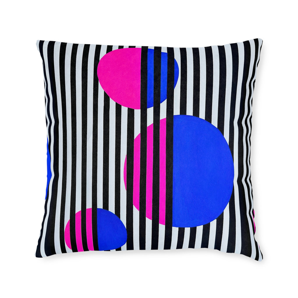 'Play on P' - Square Pillow