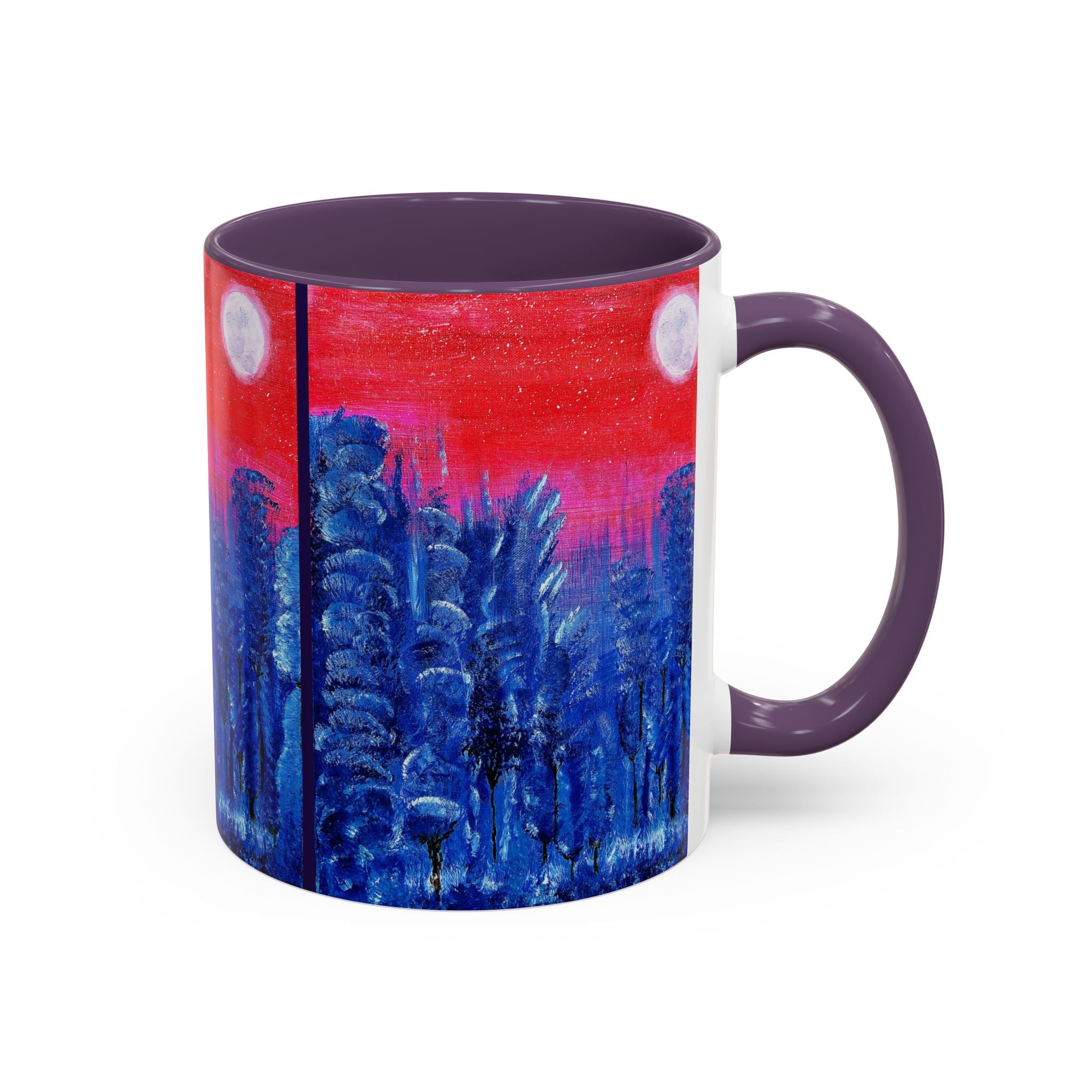 'Caelum Roseum' (Rose Sky) - Accent Coffee Mug (11, 15oz)