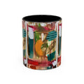 'Exaggerate' - Accent Coffee Mug (11, 15oz)