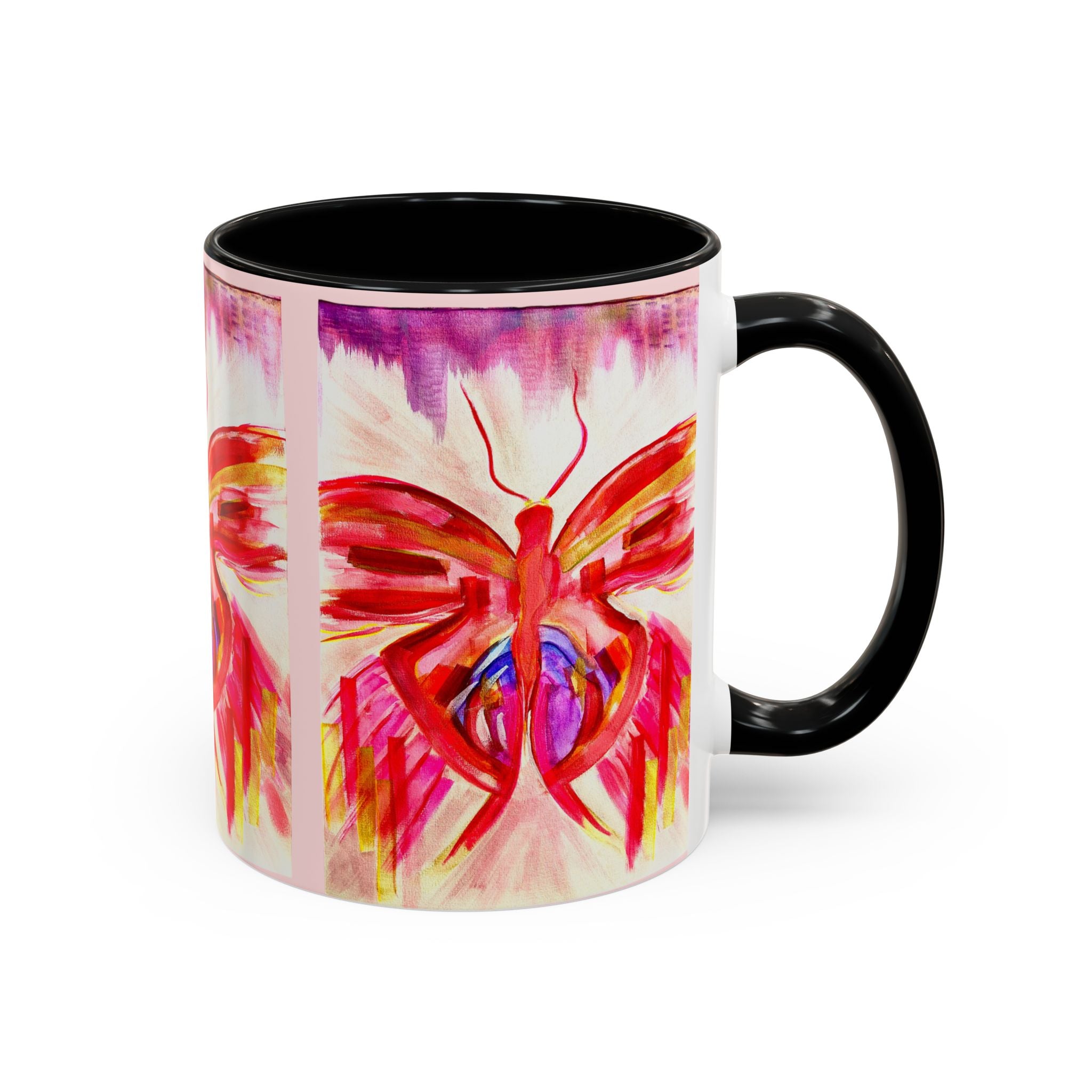 'Butterfly effect' - Accent Coffee Mug (11, 15oz)