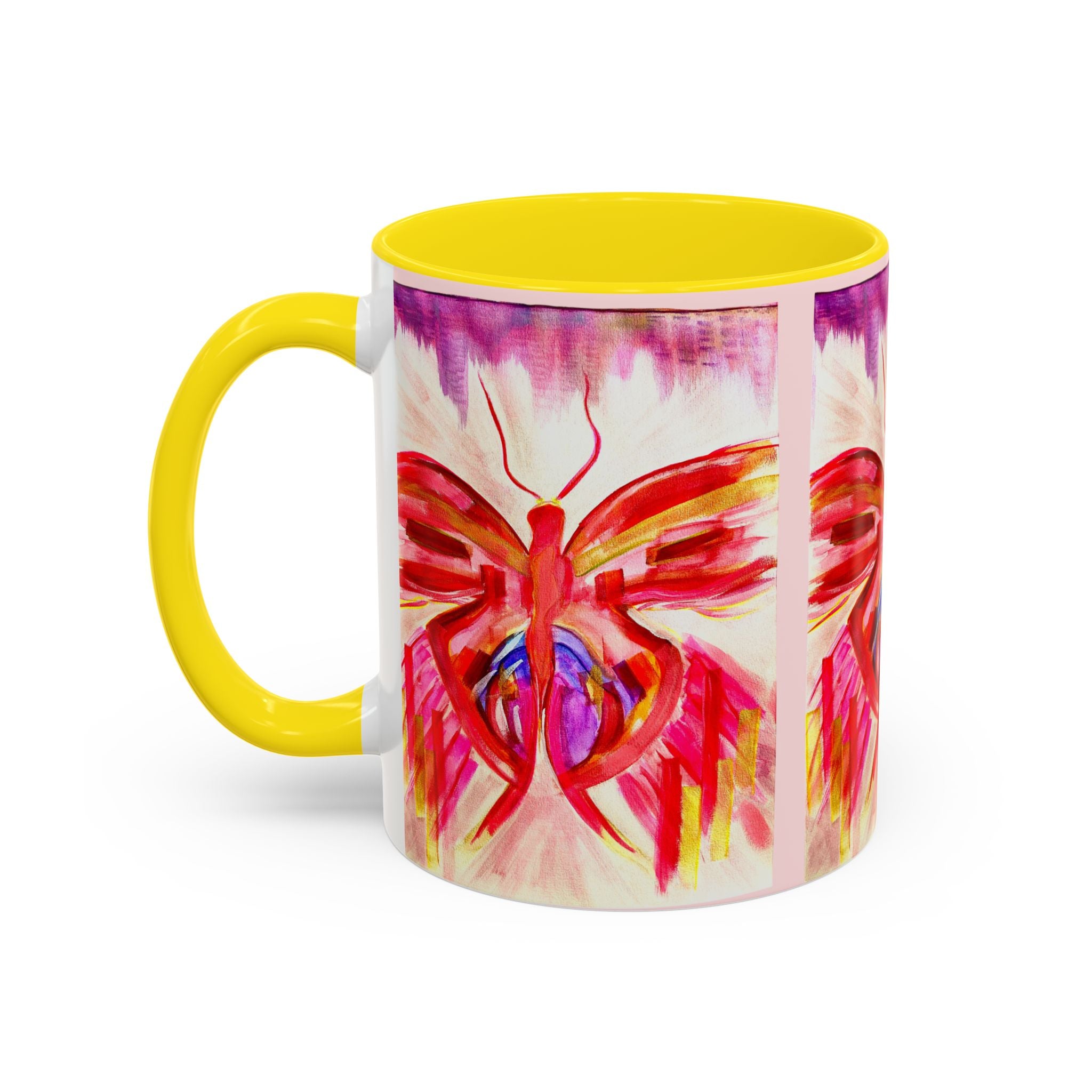 'Butterfly effect' - Accent Coffee Mug (11, 15oz)