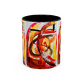 'Heat of Salsa' - Accent Coffee Mug (11, 15oz)