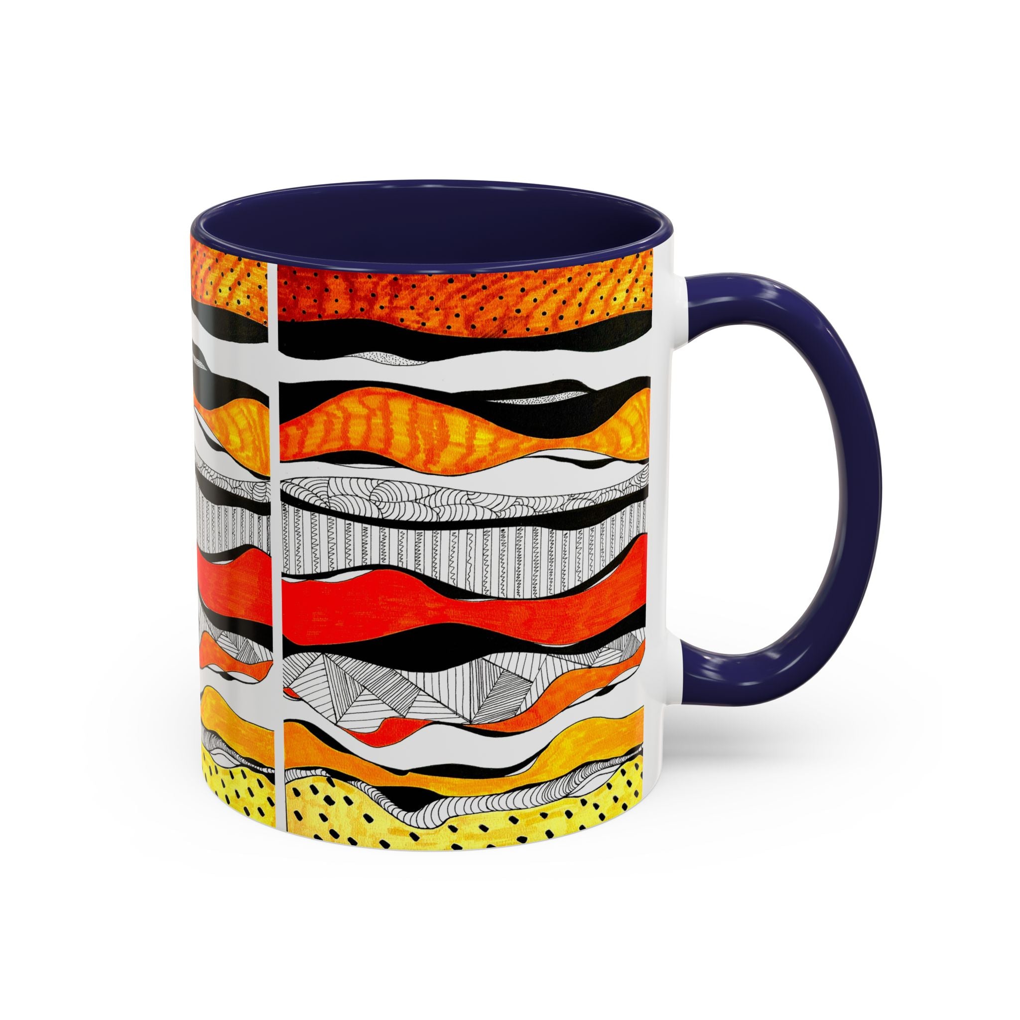 'Visual Sounds' - Accent Coffee Mug (11, 15oz)