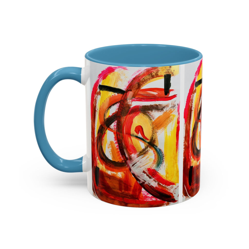 'Heat of Salsa' - Accent Coffee Mug (11, 15oz)