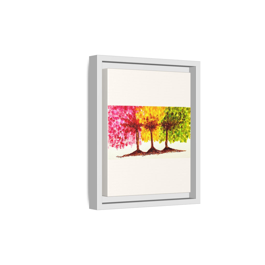 'Serendipity' - Matte Canvas, Framed (Multi-color)