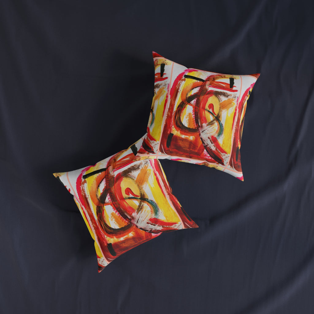 'Heat of Salsa' - Square Pillow