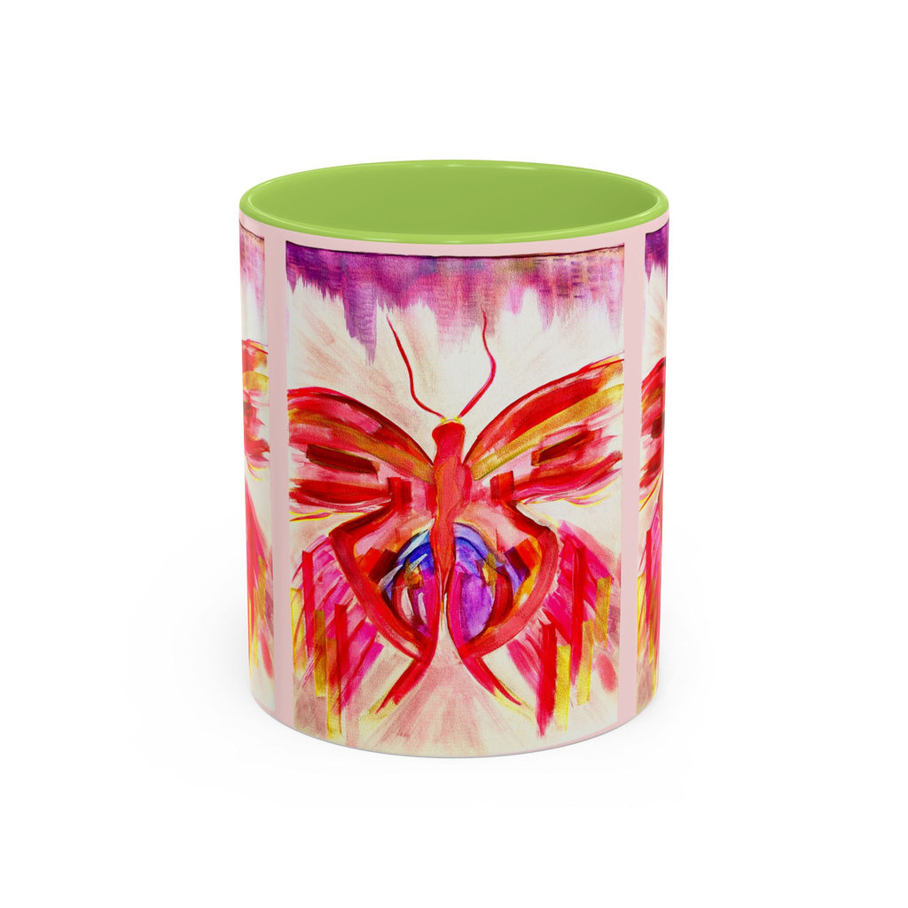 'Butterfly effect' - Accent Coffee Mug (11, 15oz)
