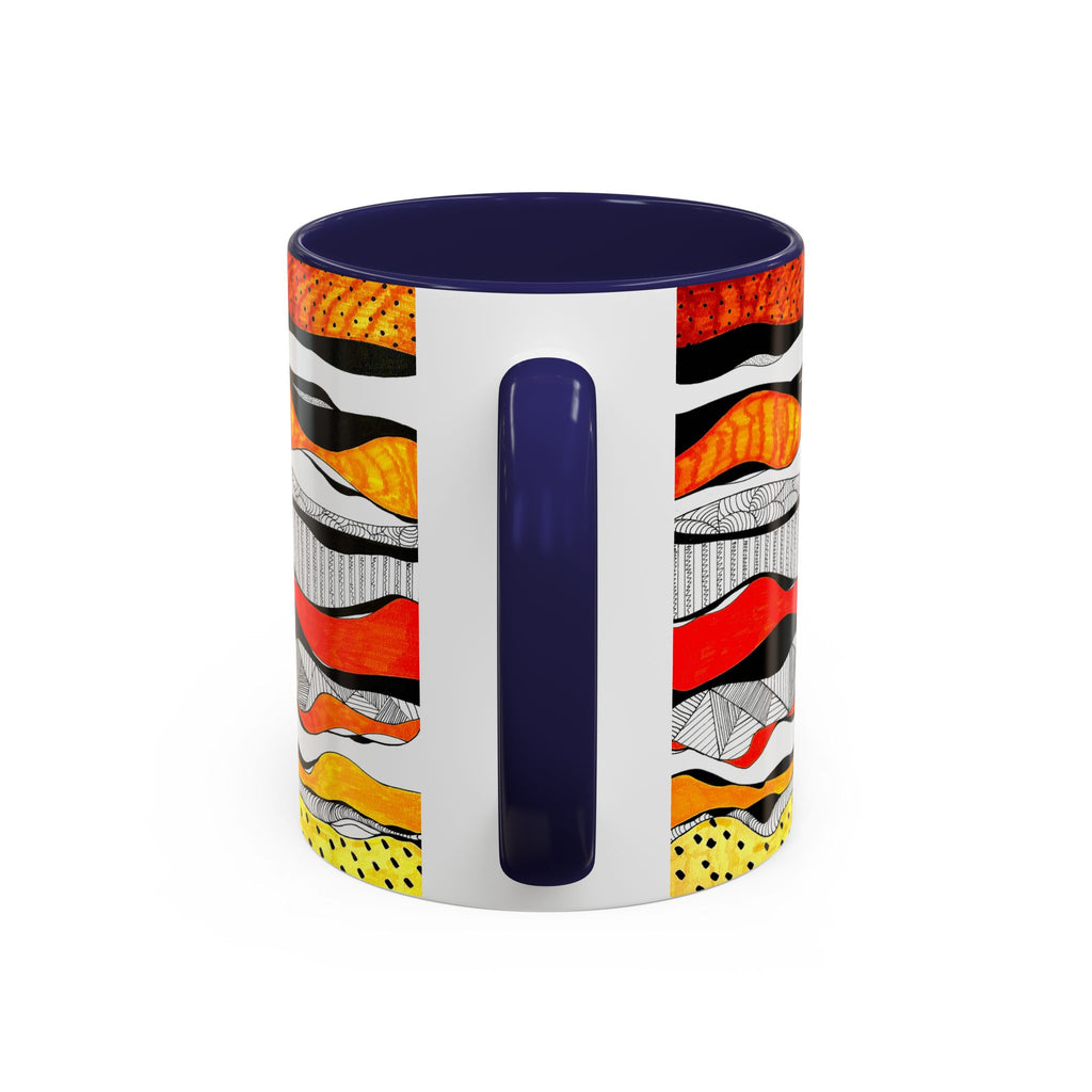 'Visual Sounds' - Accent Coffee Mug (11, 15oz)