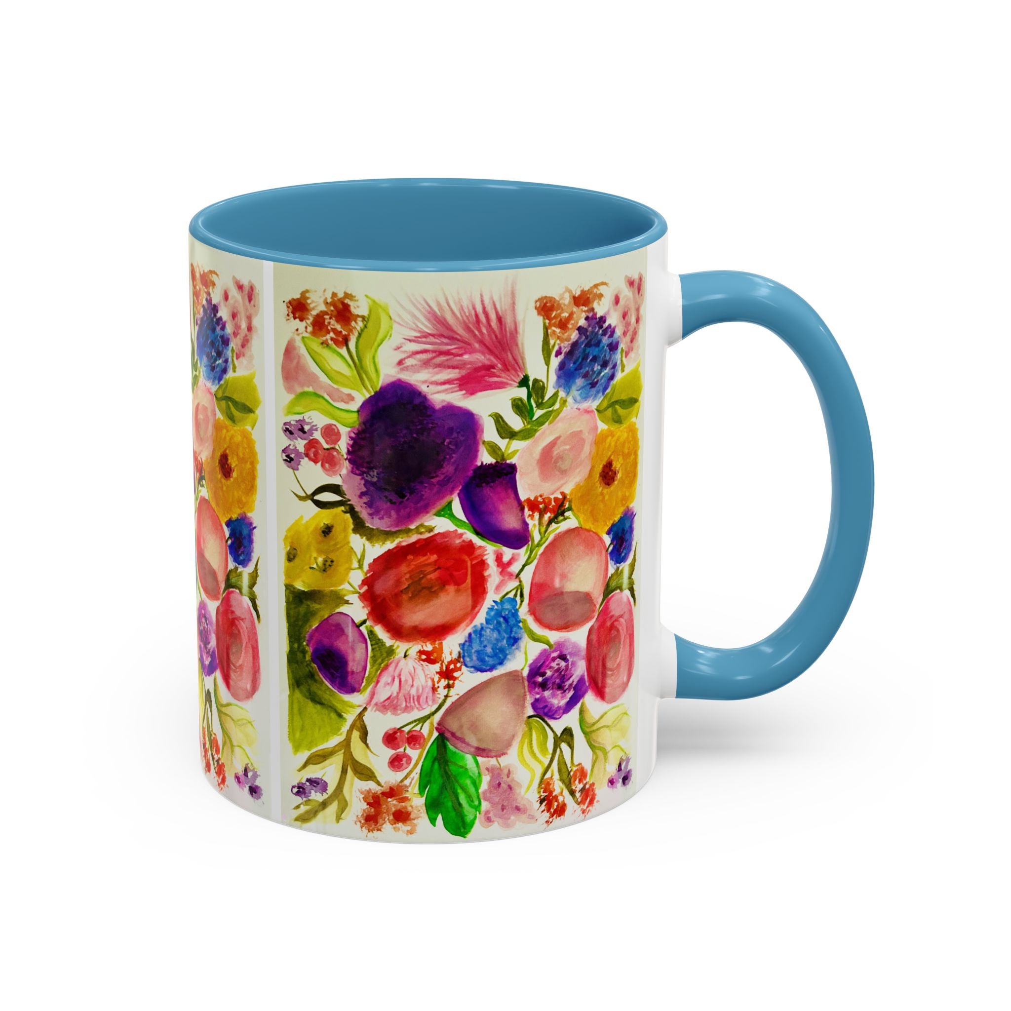 'Fiori' - Accent Coffee Mug (11, 15oz)