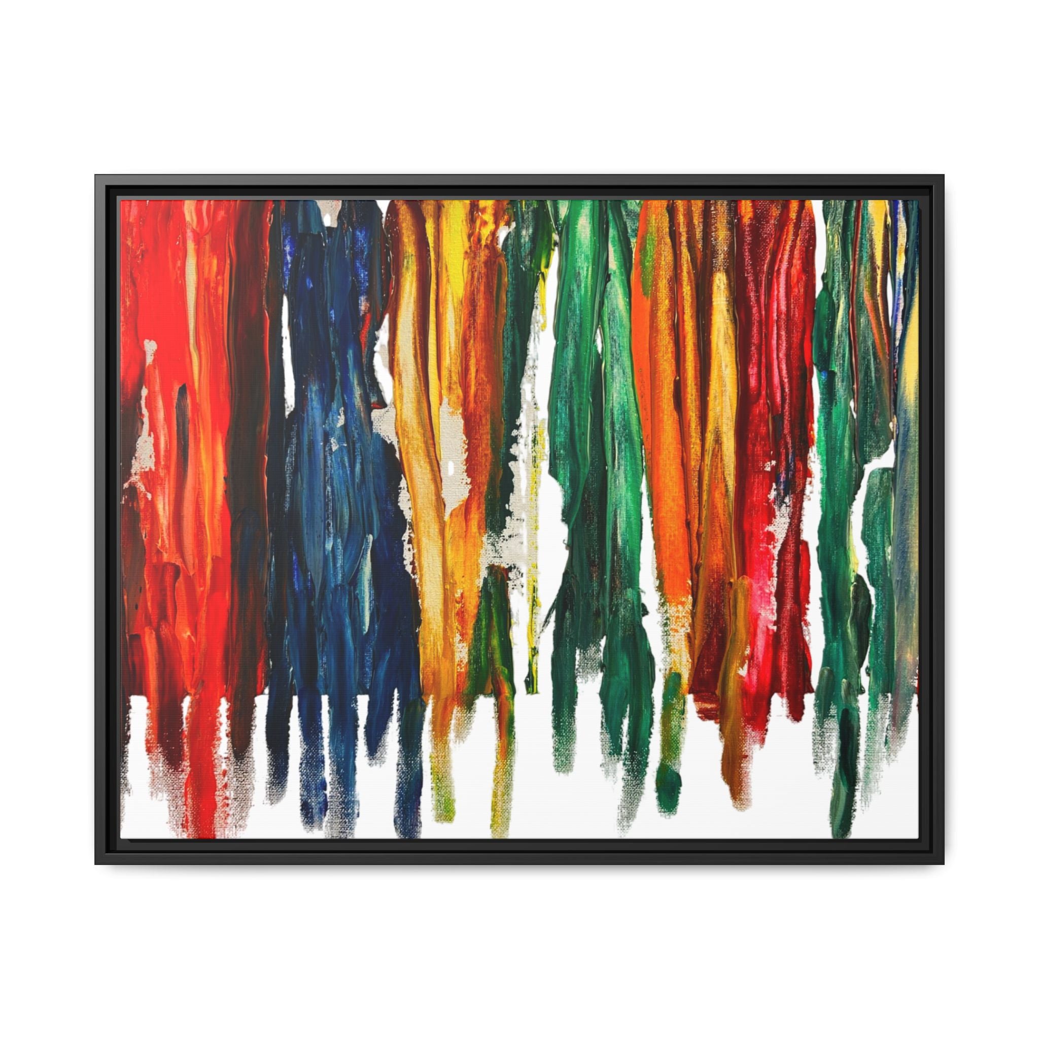 Matte Canvas, Framed (Multi-color)