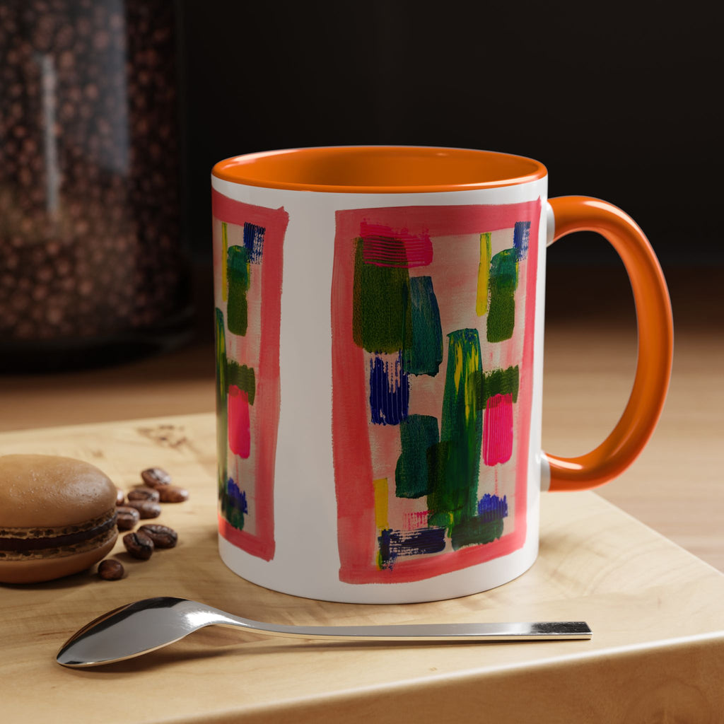 'Love at first sight' - Accent Coffee Mug (11, 15oz)