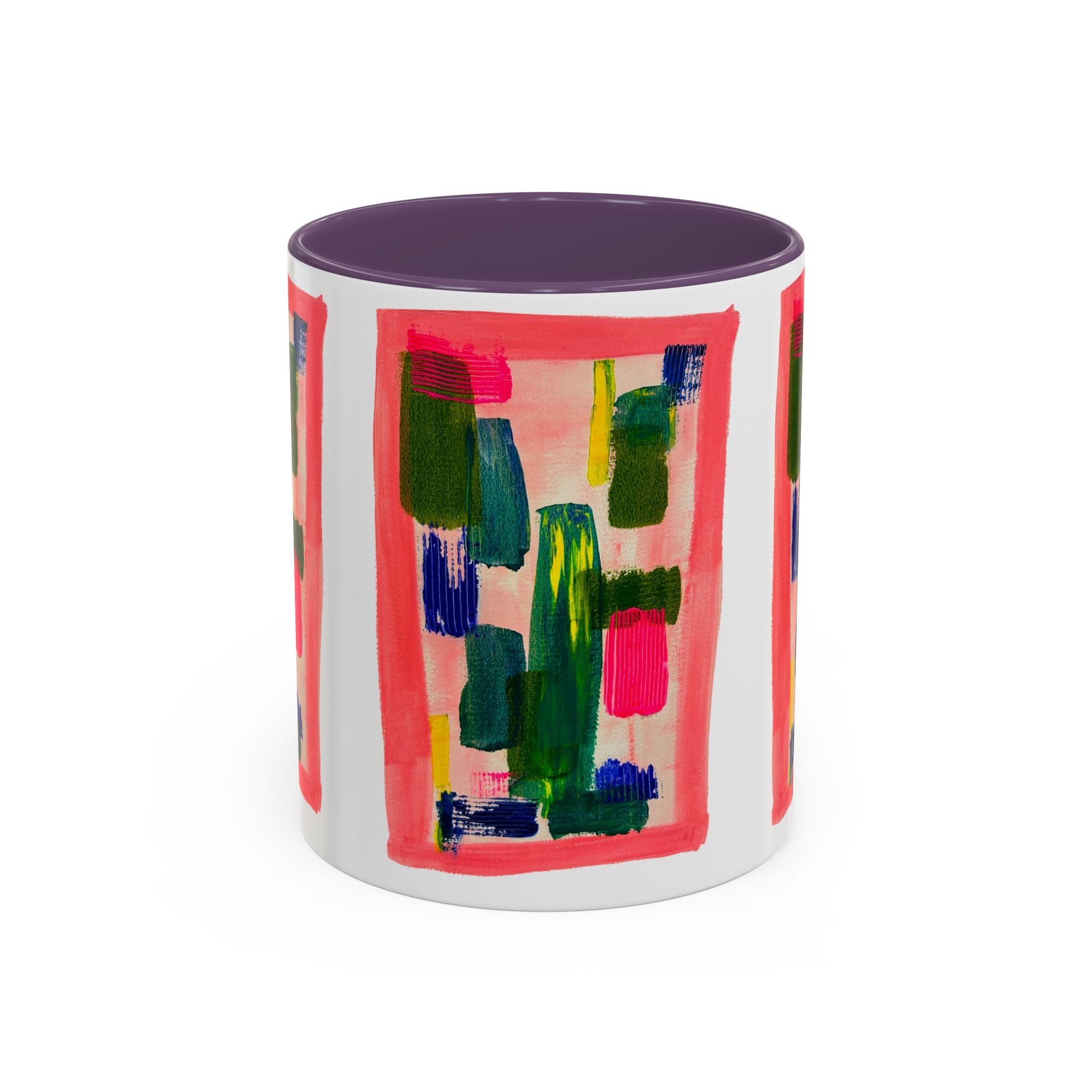 'Love at first sight' - Accent Coffee Mug (11, 15oz)
