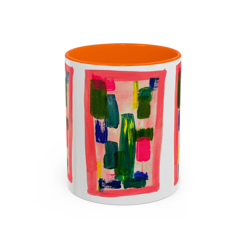 'Love at first sight' - Accent Coffee Mug (11, 15oz)