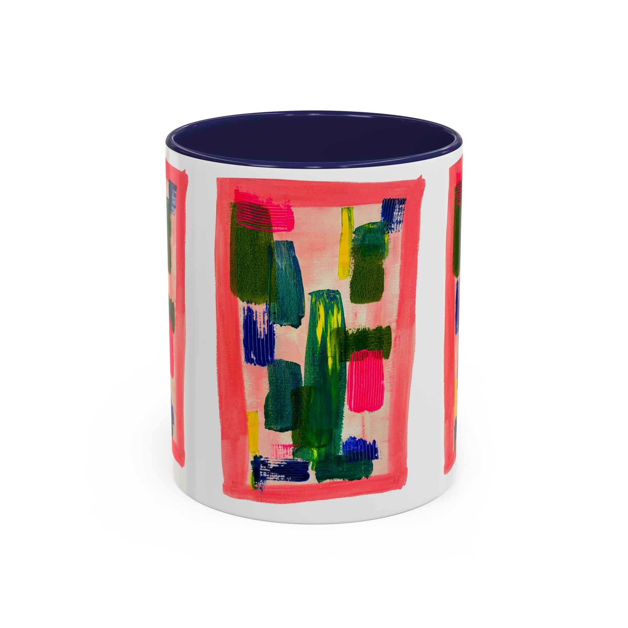 'Love at first sight' - Accent Coffee Mug (11, 15oz)