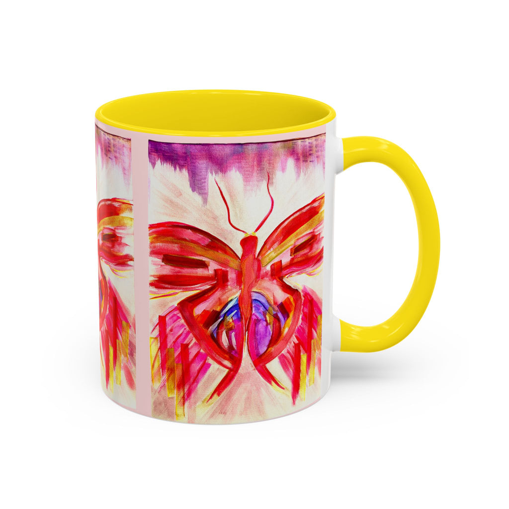 'Butterfly effect' - Accent Coffee Mug (11, 15oz)