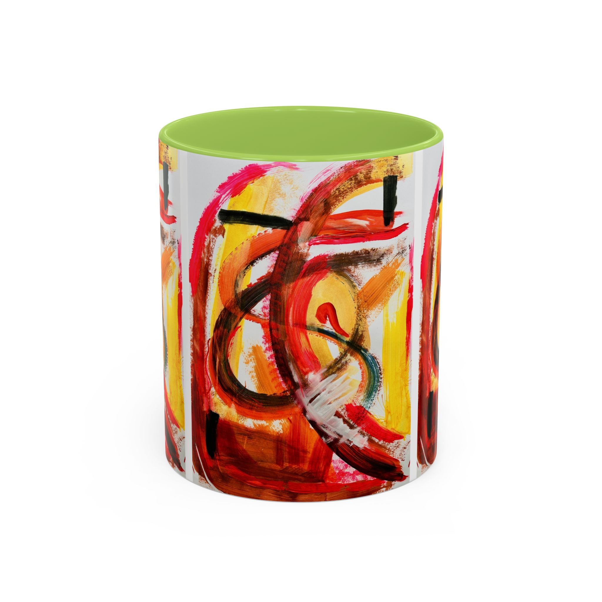 'Heat of Salsa' - Accent Coffee Mug (11, 15oz)