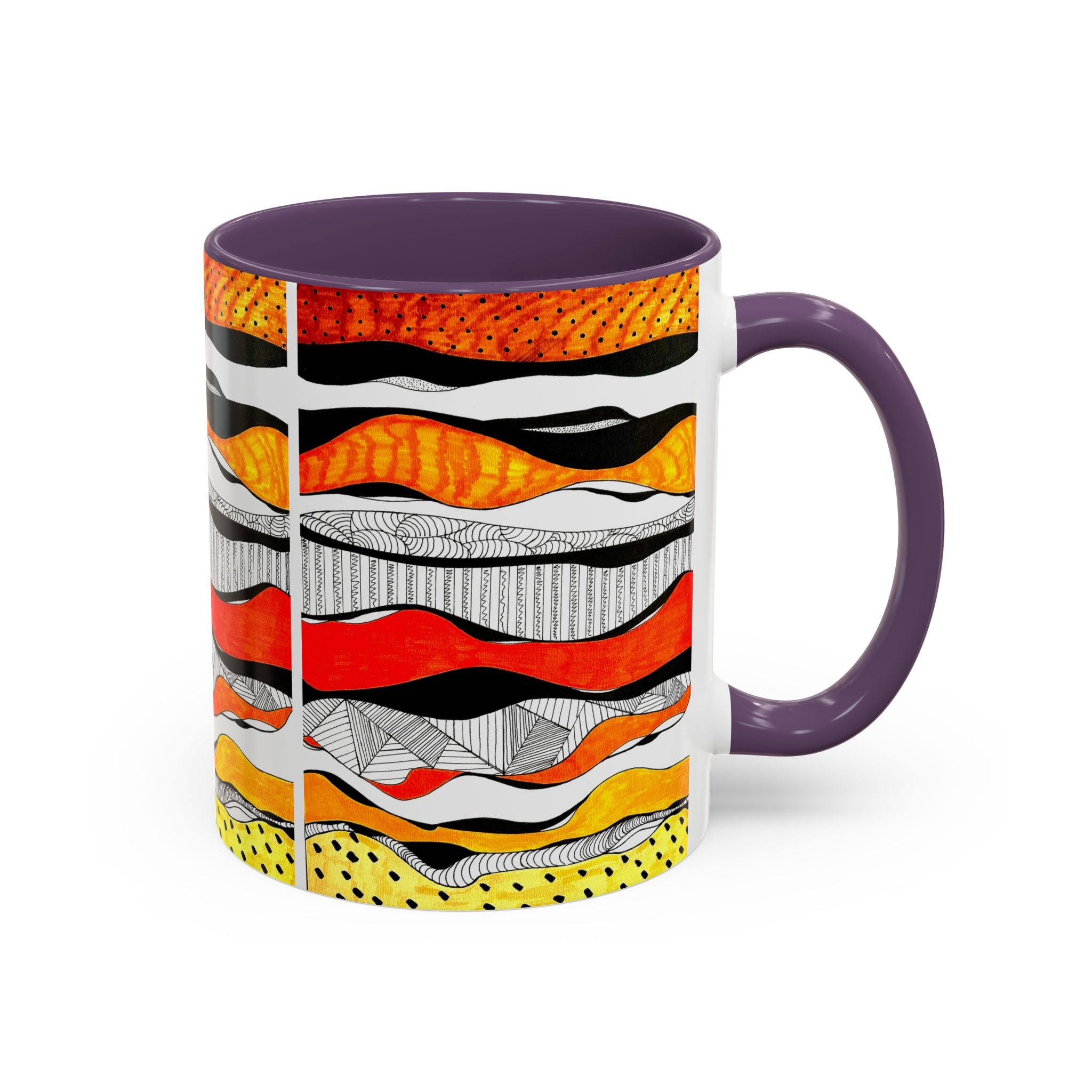 'Visual Sounds' - Accent Coffee Mug (11, 15oz)