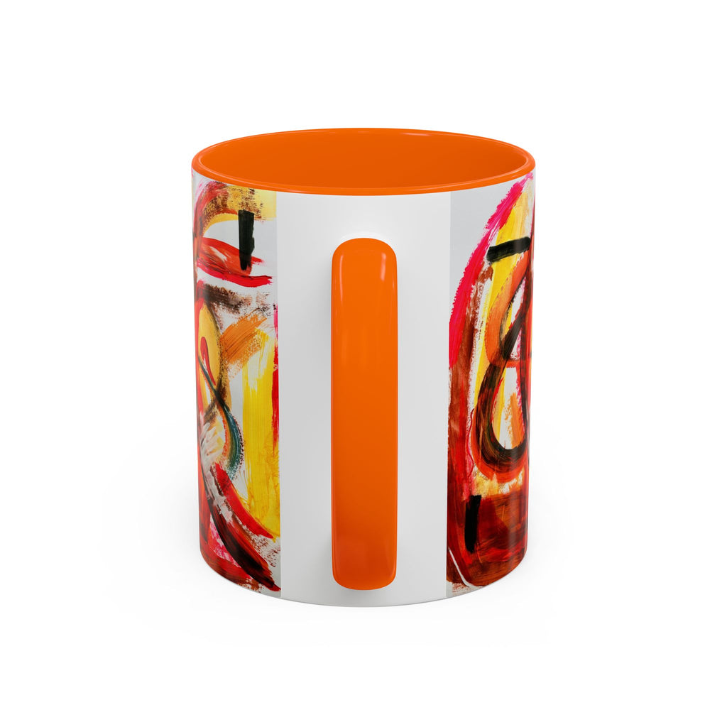 'Heat of Salsa' - Accent Coffee Mug (11, 15oz)