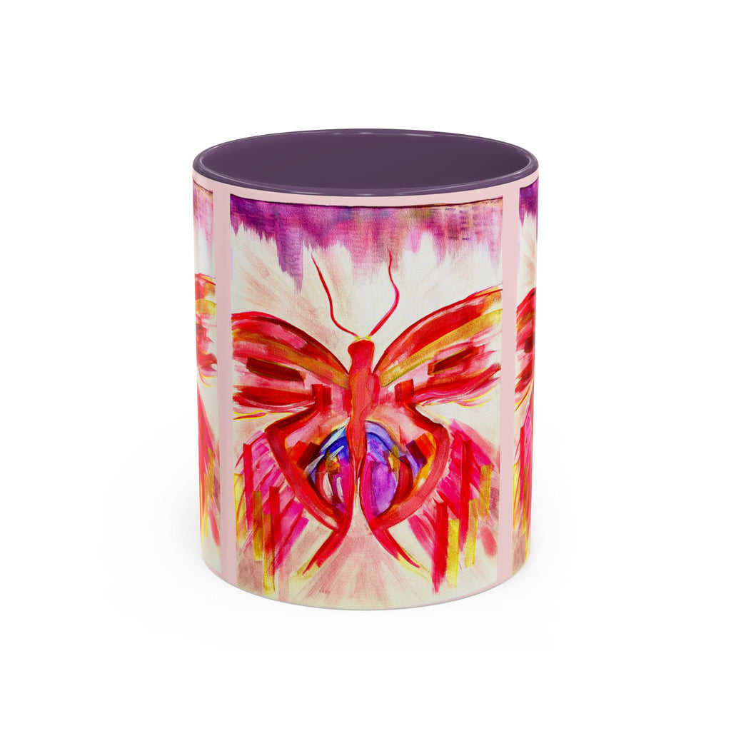 'Butterfly effect' - Accent Coffee Mug (11, 15oz)