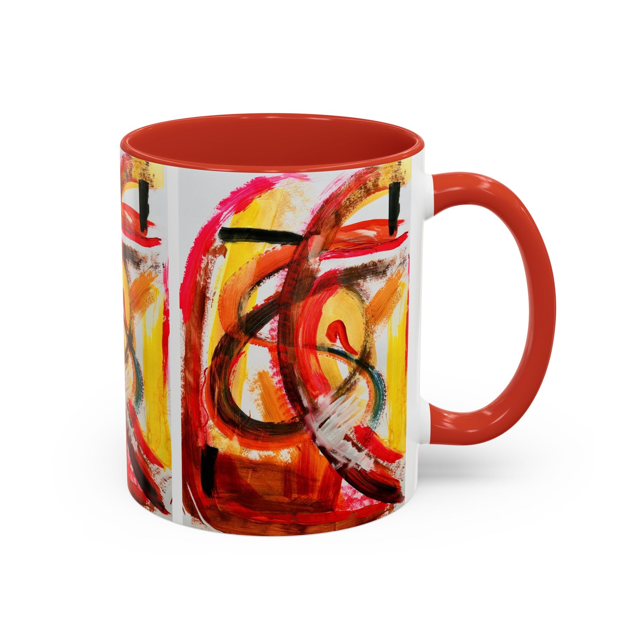 'Heat of Salsa' - Accent Coffee Mug (11, 15oz)