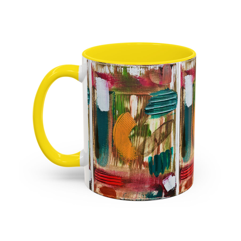 'Exaggerate' - Accent Coffee Mug (11, 15oz)