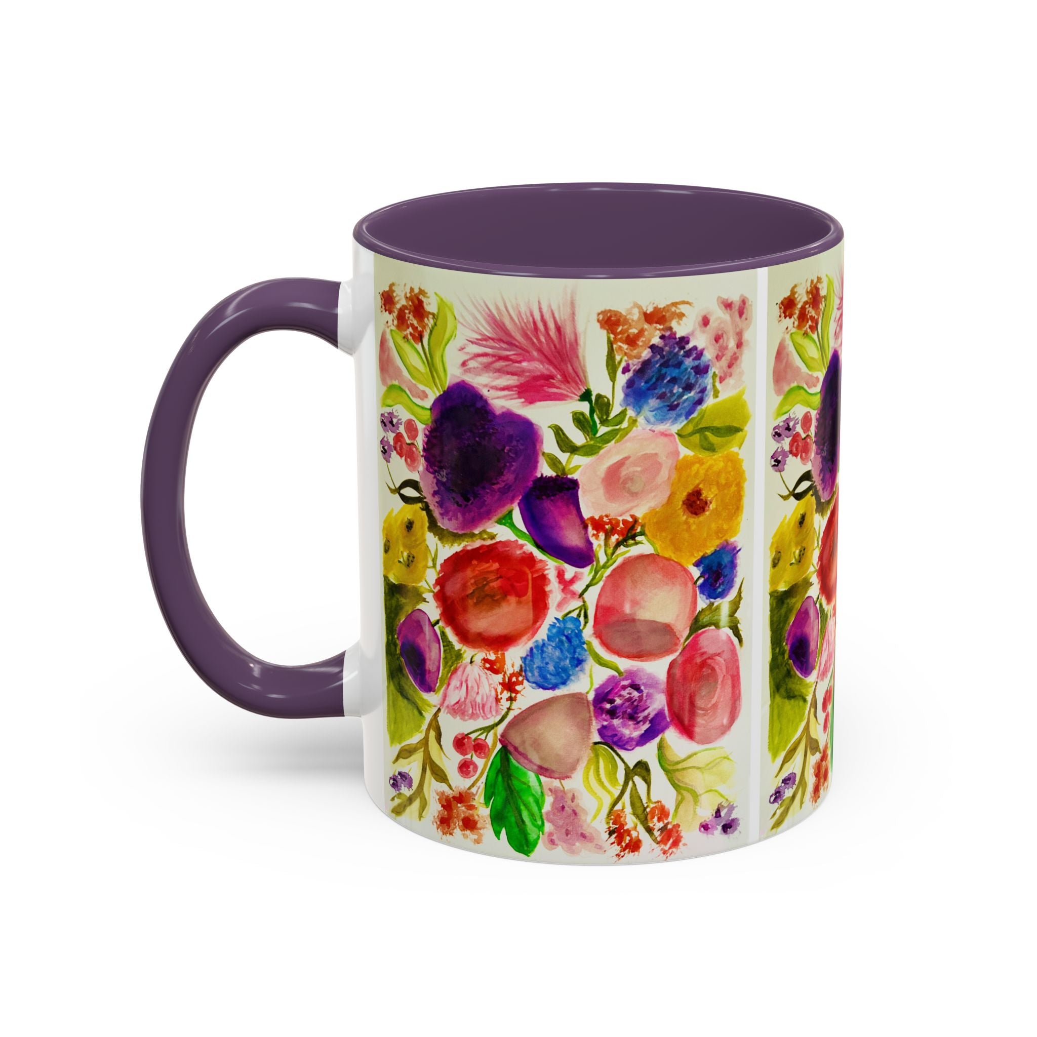 'Fiori' - Accent Coffee Mug (11, 15oz)