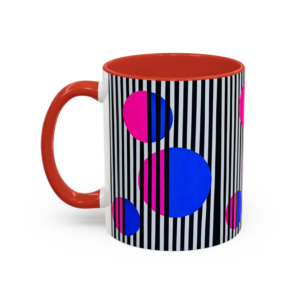 'Play on P' - Accent Coffee Mug (11, 15oz)