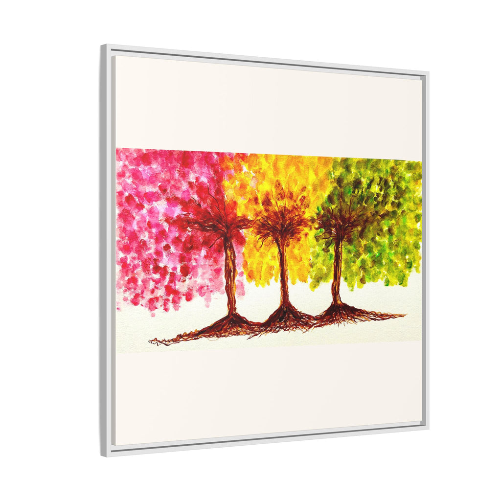 'Serendipity' - Matte Canvas, Framed (Multi-color)