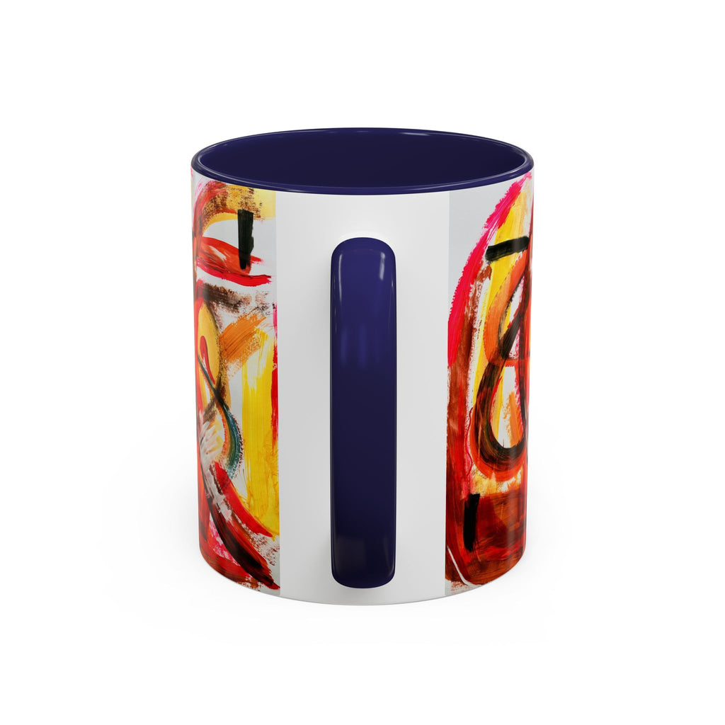 'Heat of Salsa' - Accent Coffee Mug (11, 15oz)