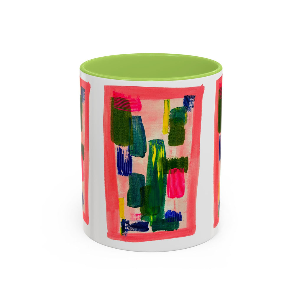 'Love at first sight' - Accent Coffee Mug (11, 15oz)