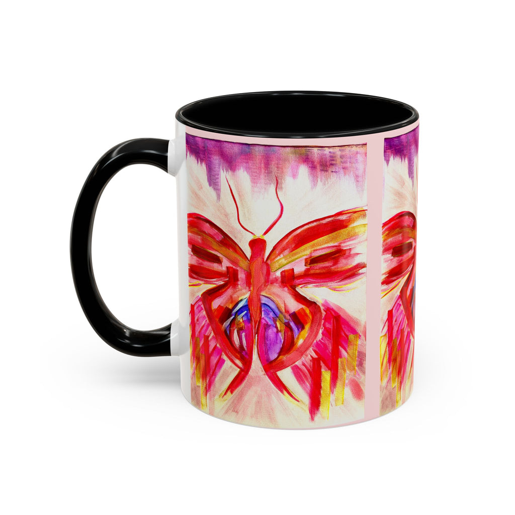 'Butterfly effect' - Accent Coffee Mug (11, 15oz)