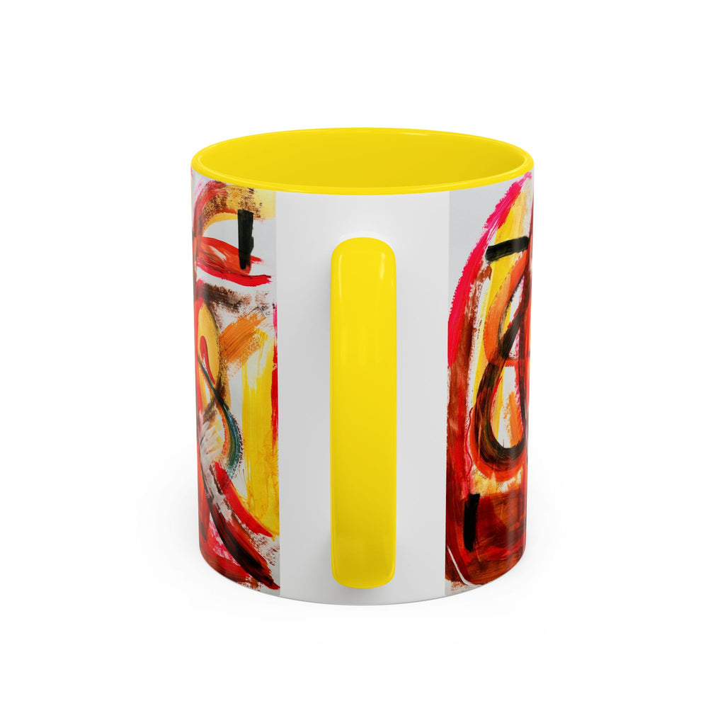 'Heat of Salsa' - Accent Coffee Mug (11, 15oz)