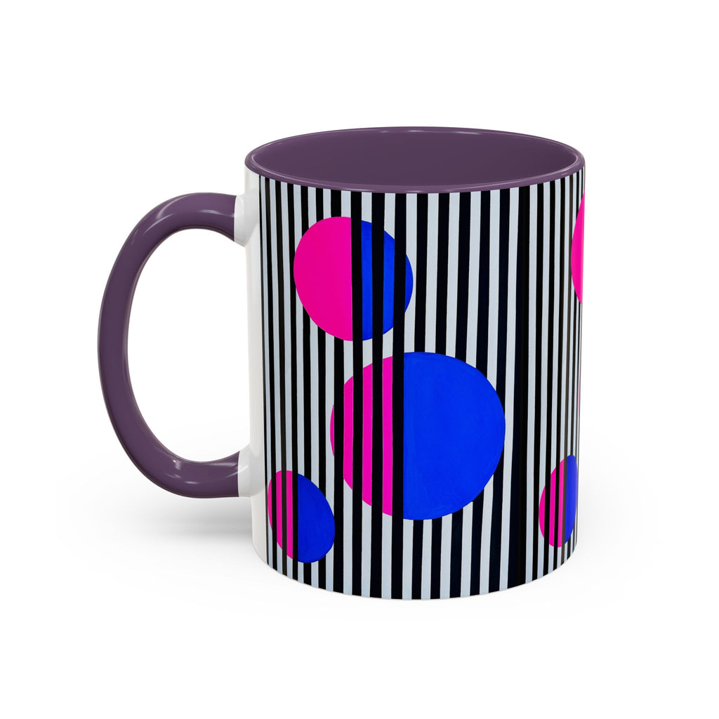 'Play on P' - Accent Coffee Mug (11, 15oz)