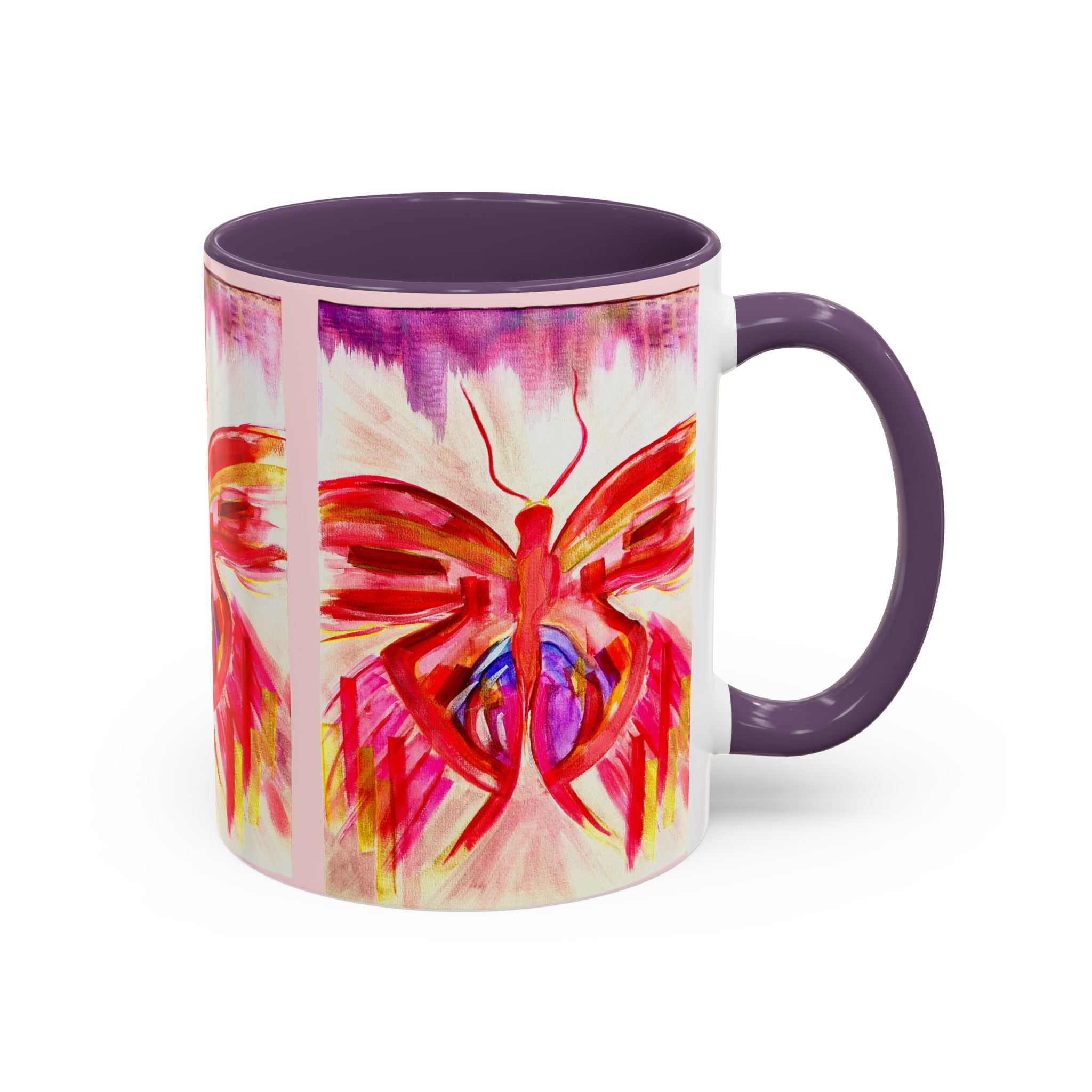 'Butterfly effect' - Accent Coffee Mug (11, 15oz)