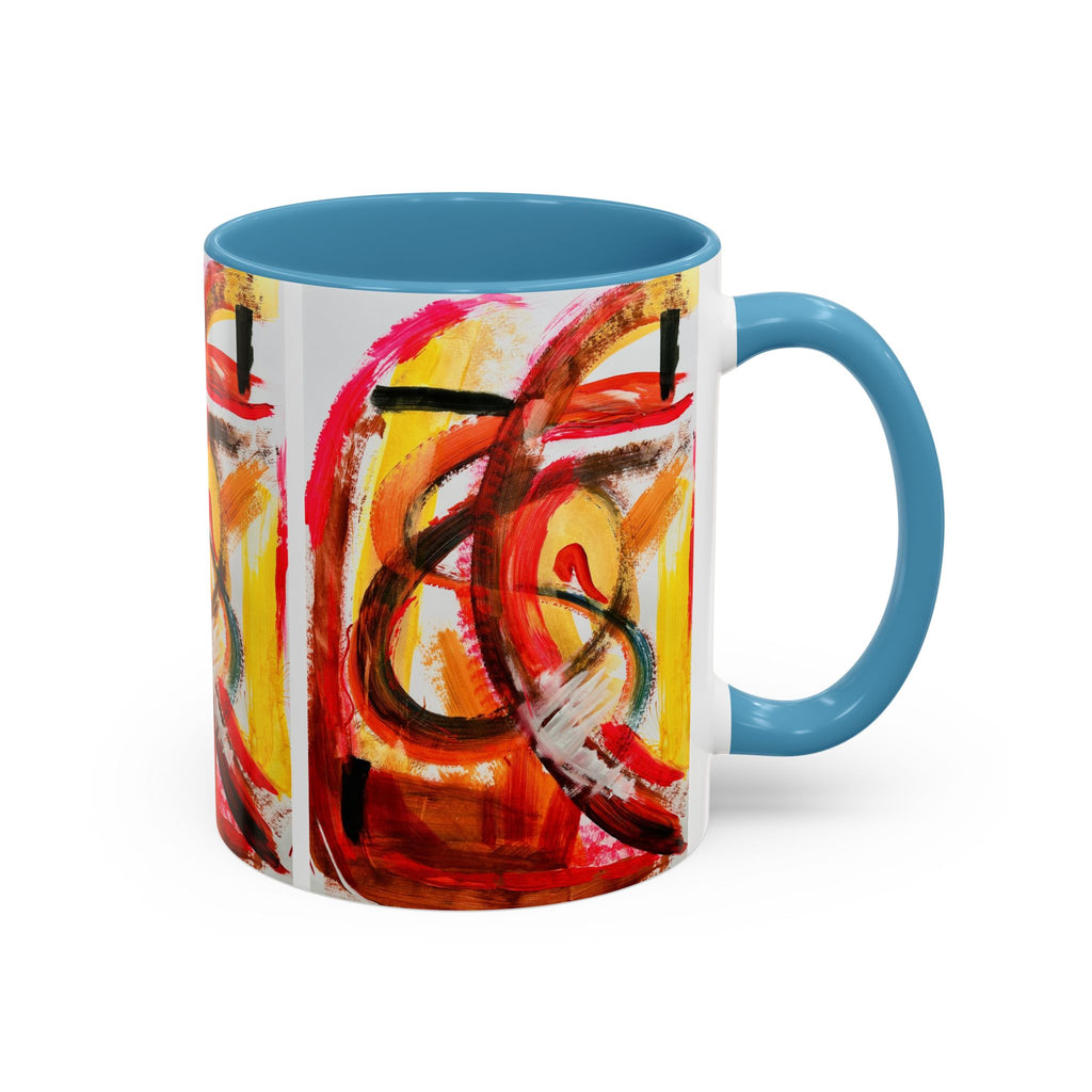 'Heat of Salsa' - Accent Coffee Mug (11, 15oz)