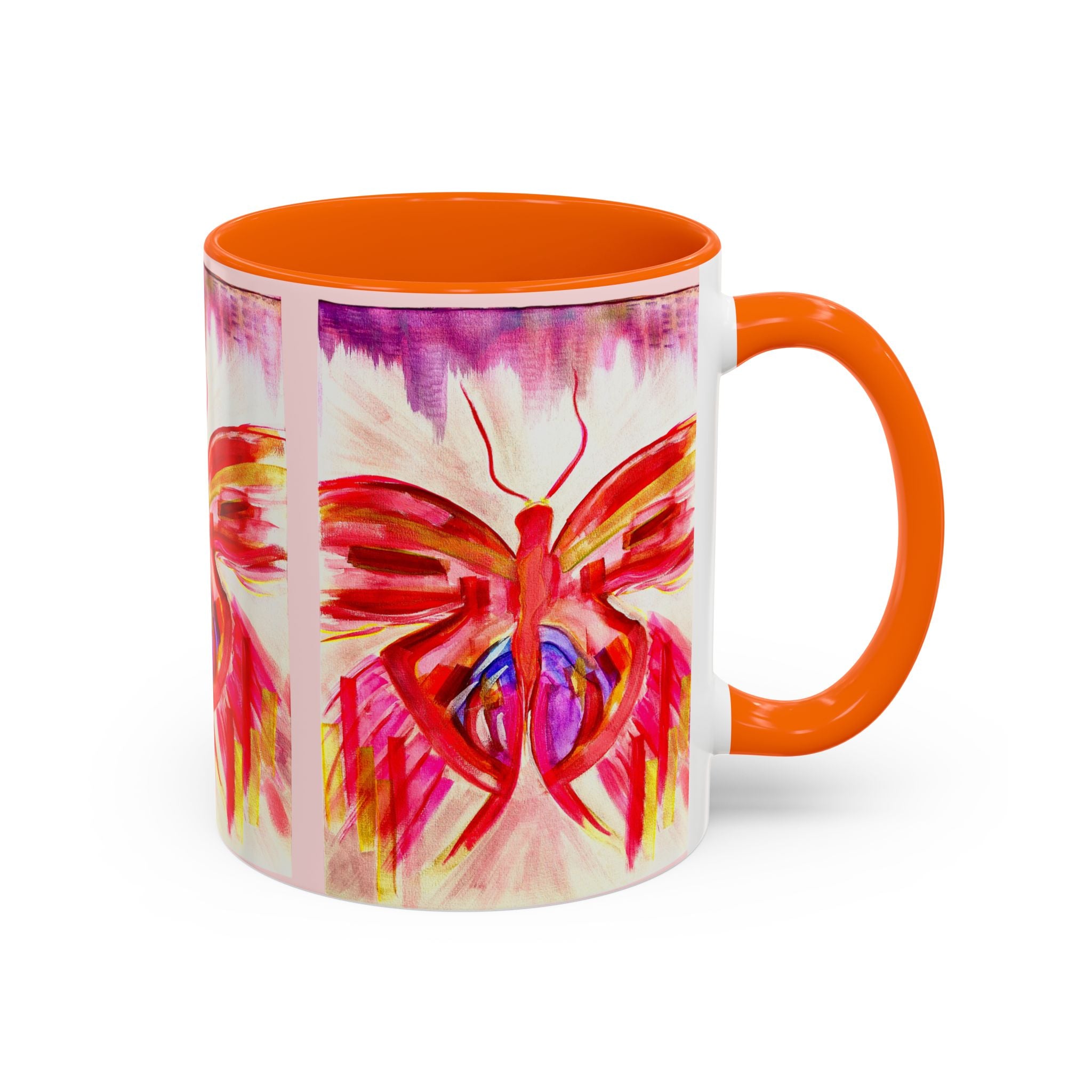 'Butterfly effect' - Accent Coffee Mug (11, 15oz)