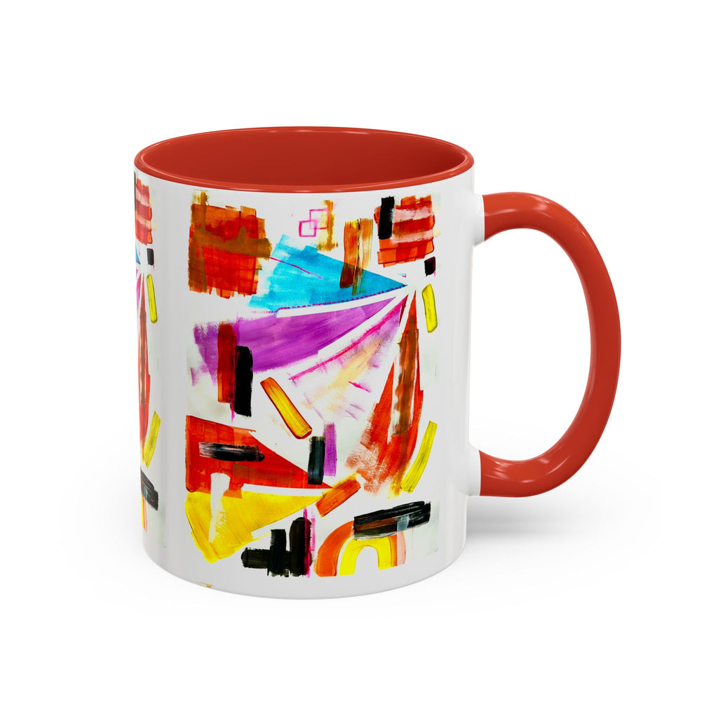 'Mercy by accident' - Accent Coffee Mug (11, 15oz)