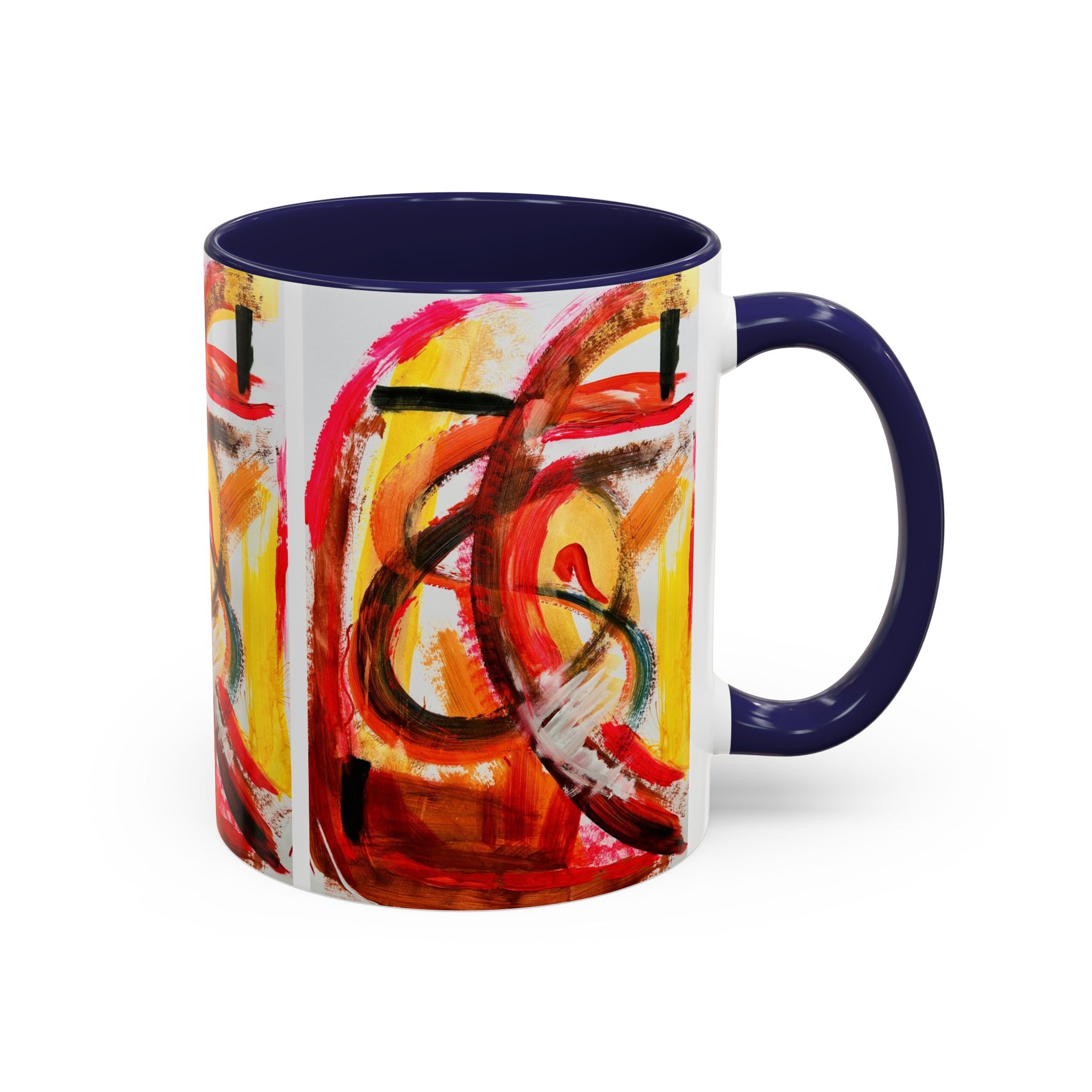 'Heat of Salsa' - Accent Coffee Mug (11, 15oz)