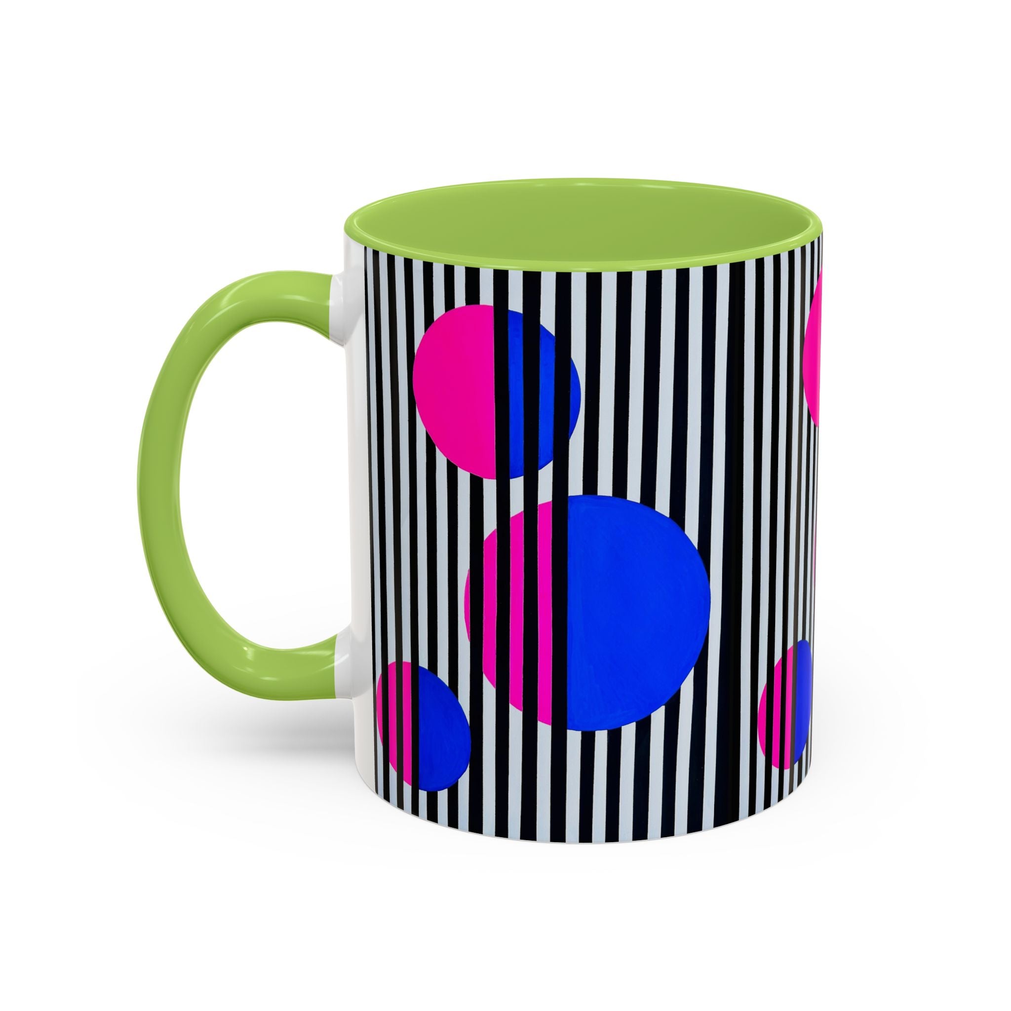 'Play on P' - Accent Coffee Mug (11, 15oz)