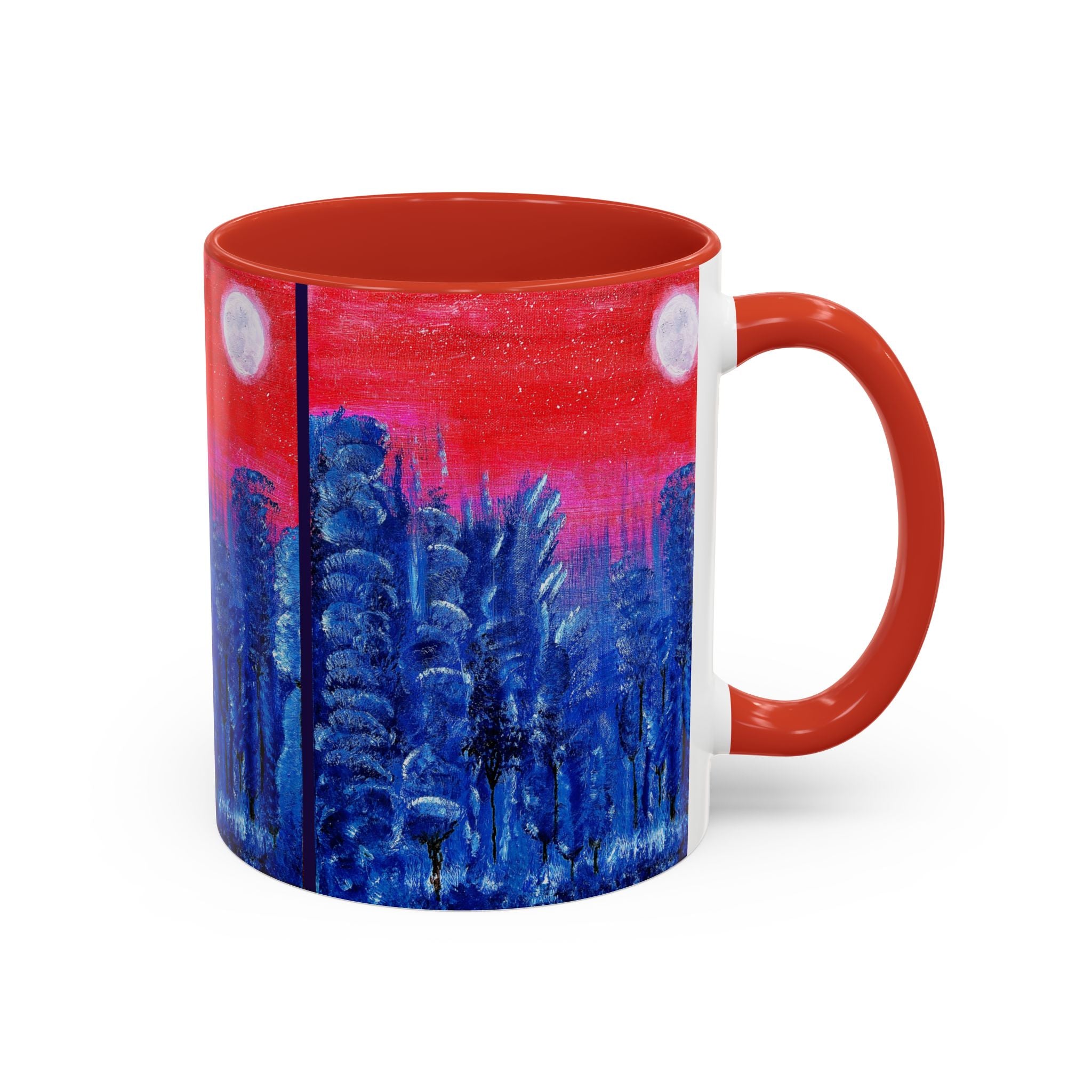 'Caelum Roseum' (Rose Sky) - Accent Coffee Mug (11, 15oz)
