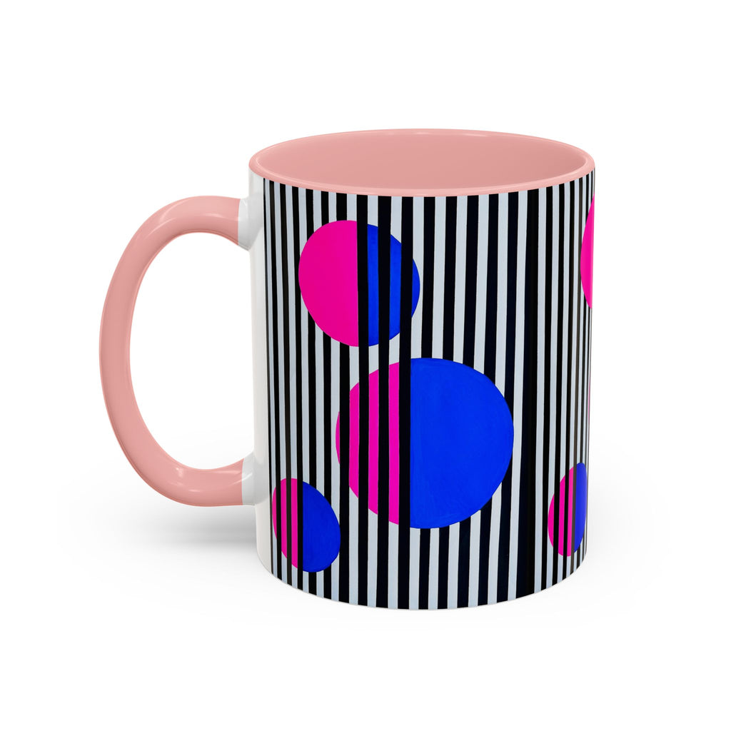 'Play on P' - Accent Coffee Mug (11, 15oz)