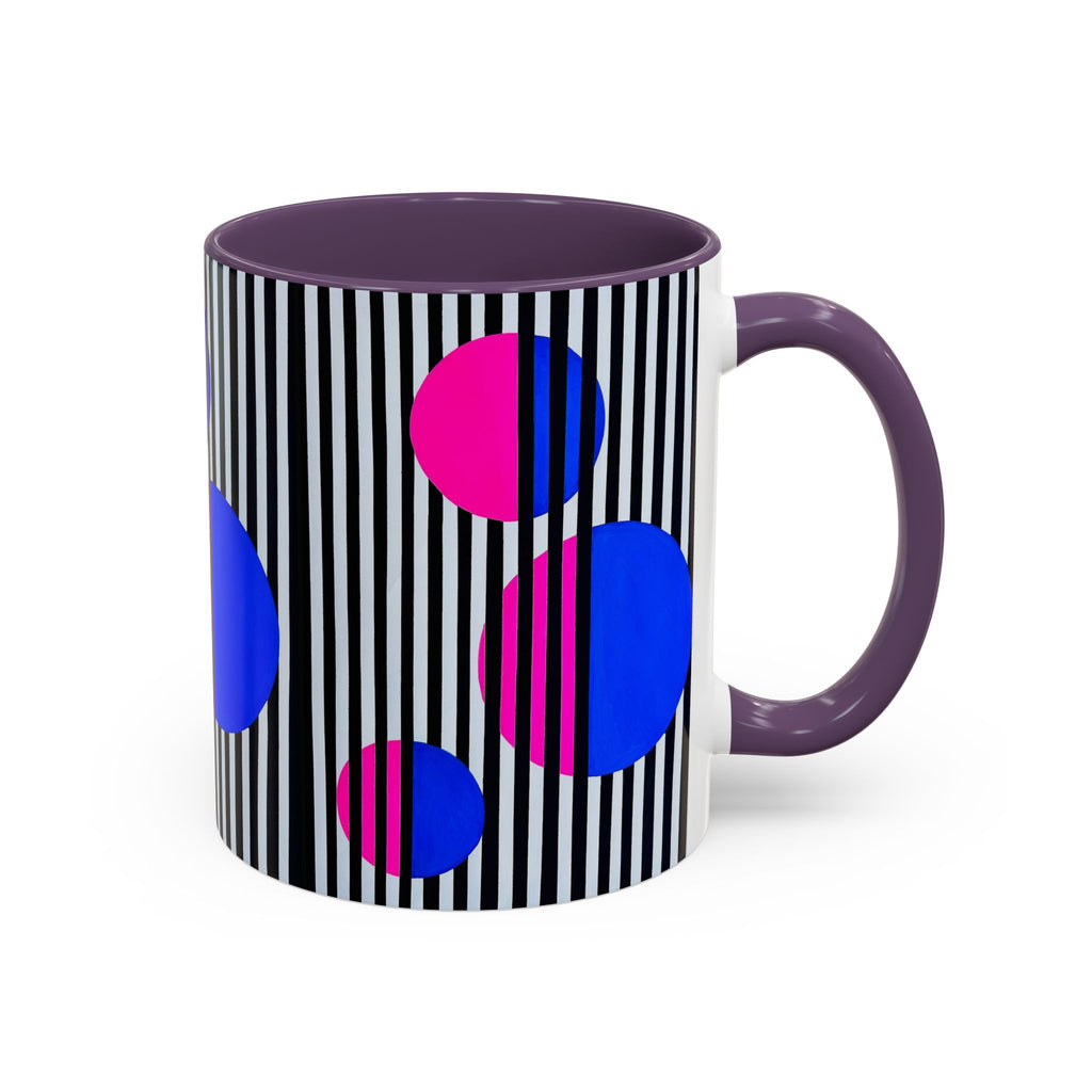 'Play on P' - Accent Coffee Mug (11, 15oz)