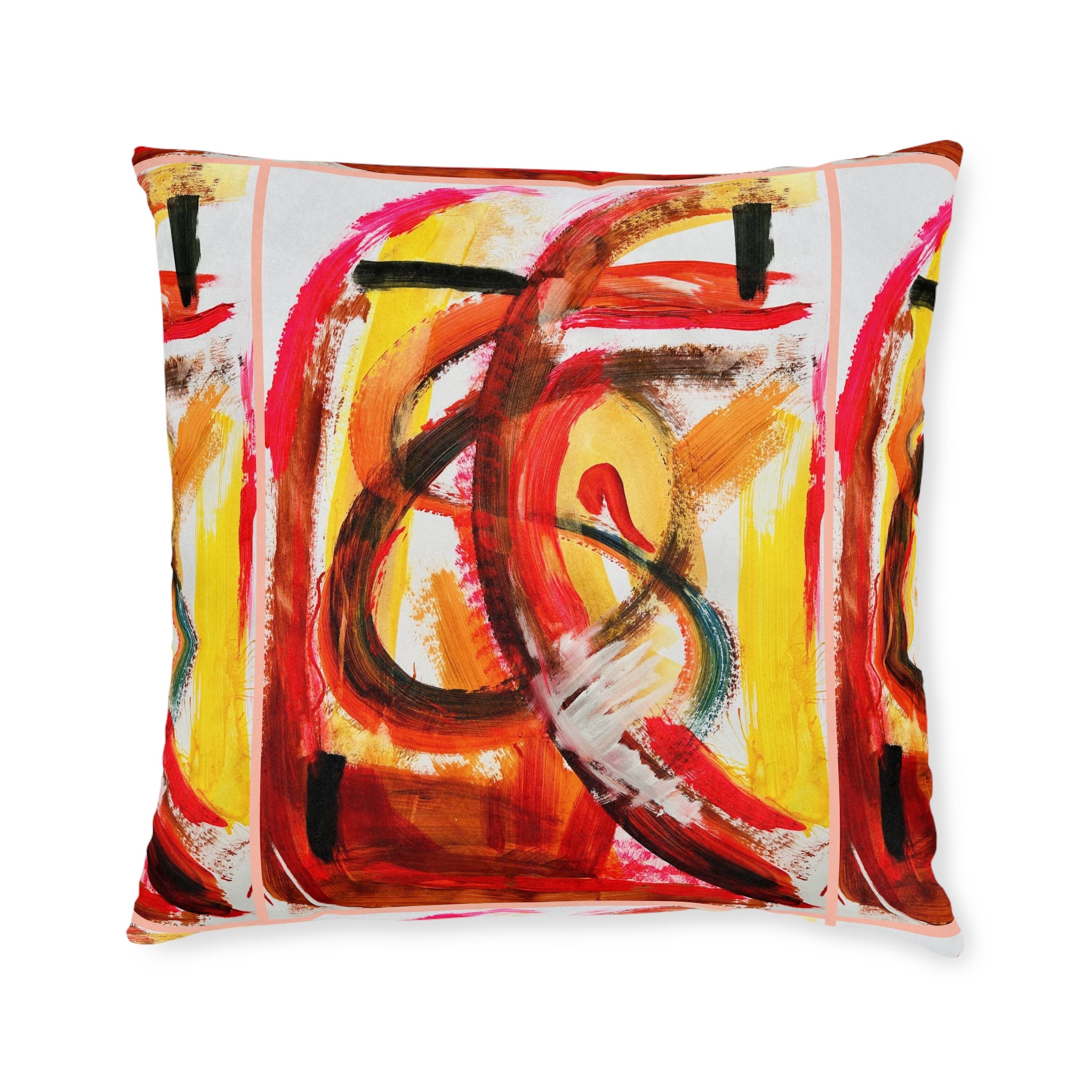 'Heat of Salsa' - Square Pillow