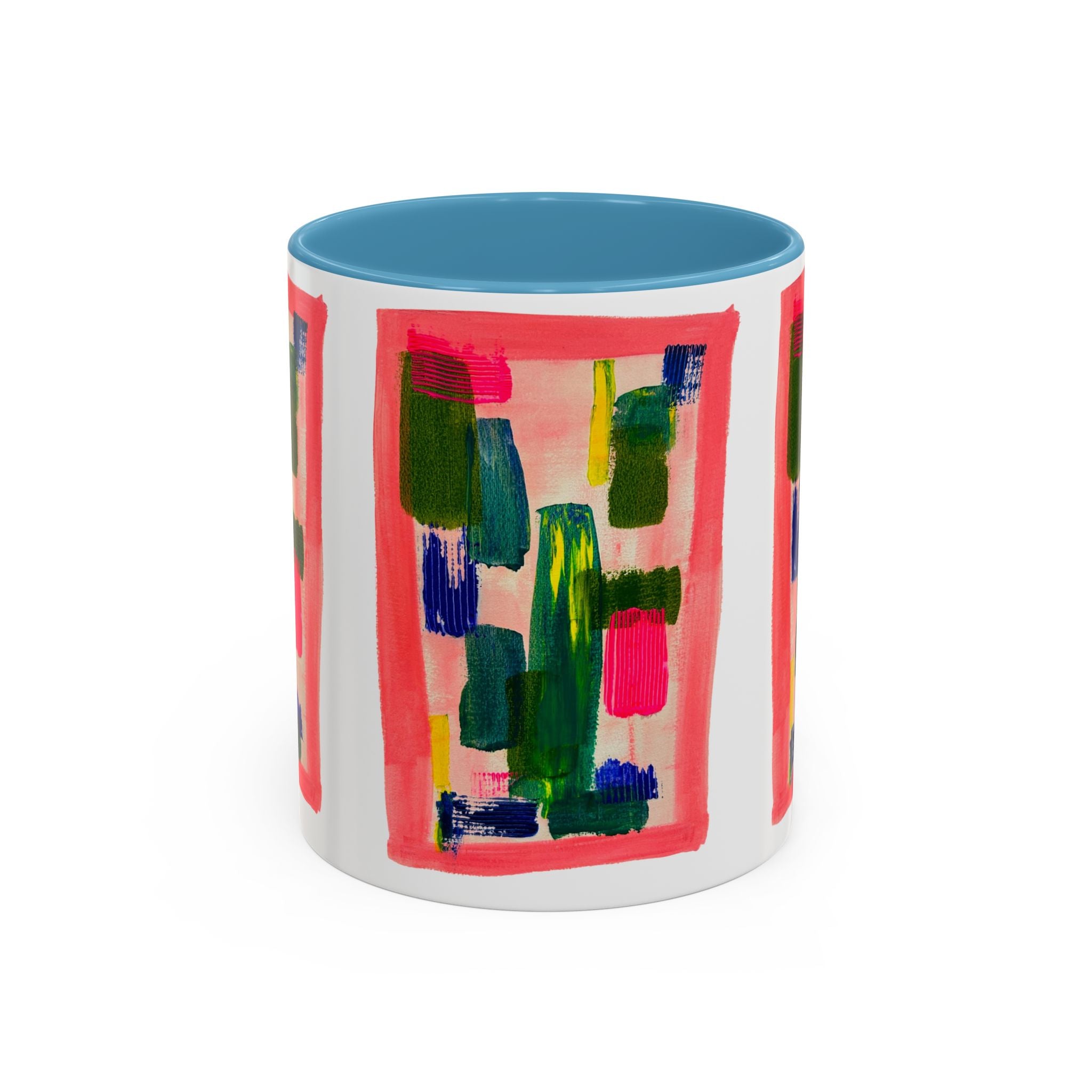 'Love at first sight' - Accent Coffee Mug (11, 15oz)