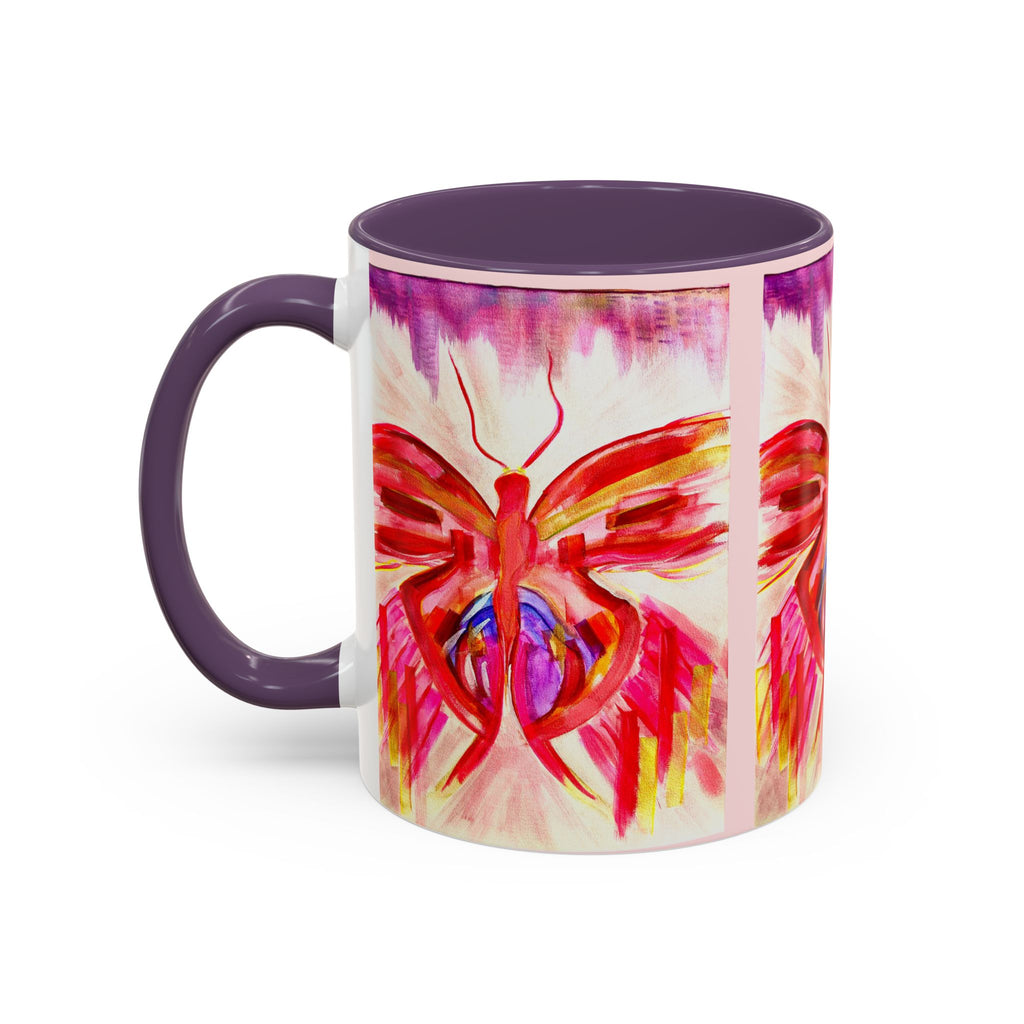 'Butterfly effect' - Accent Coffee Mug (11, 15oz)